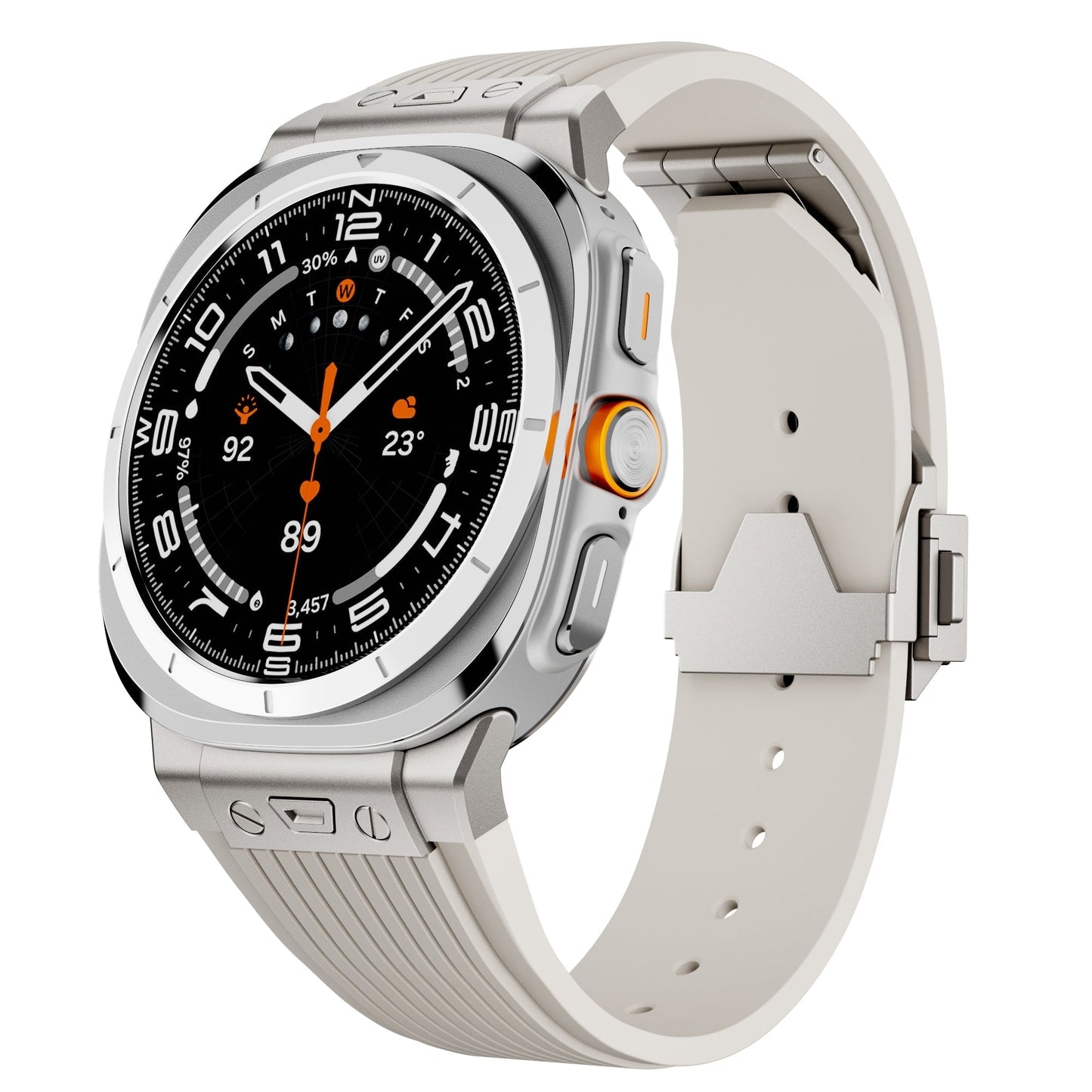 Correa Ejecutiva de Silicona para Samsung Watch Ultra – Diseño Premium