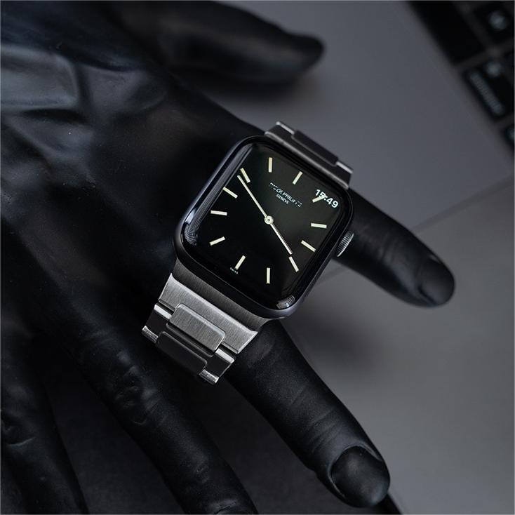 Correa de titanio para Apple Watch – Edición Old Money