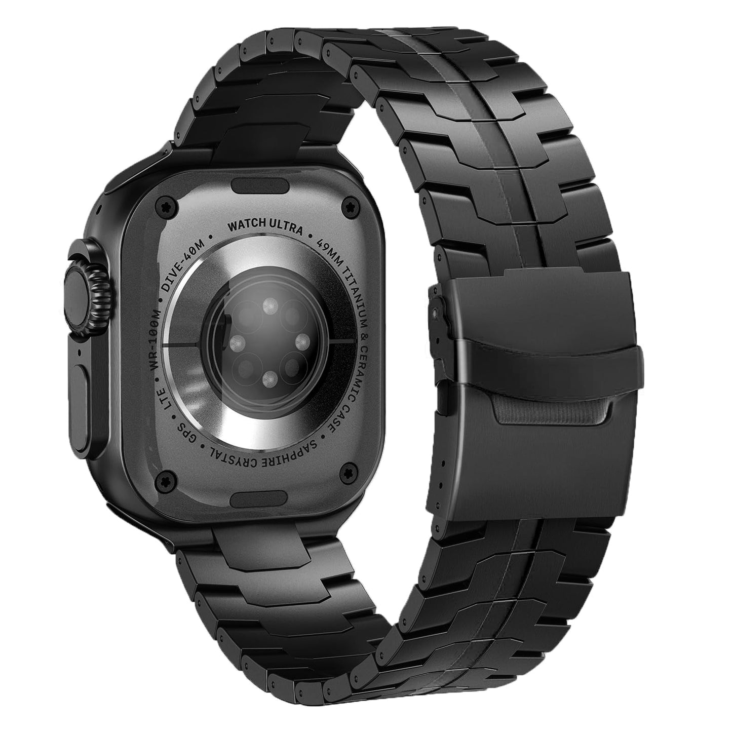 Correa de titanio para Apple Watch de hombre – Fabricación duradera con acabado refinado