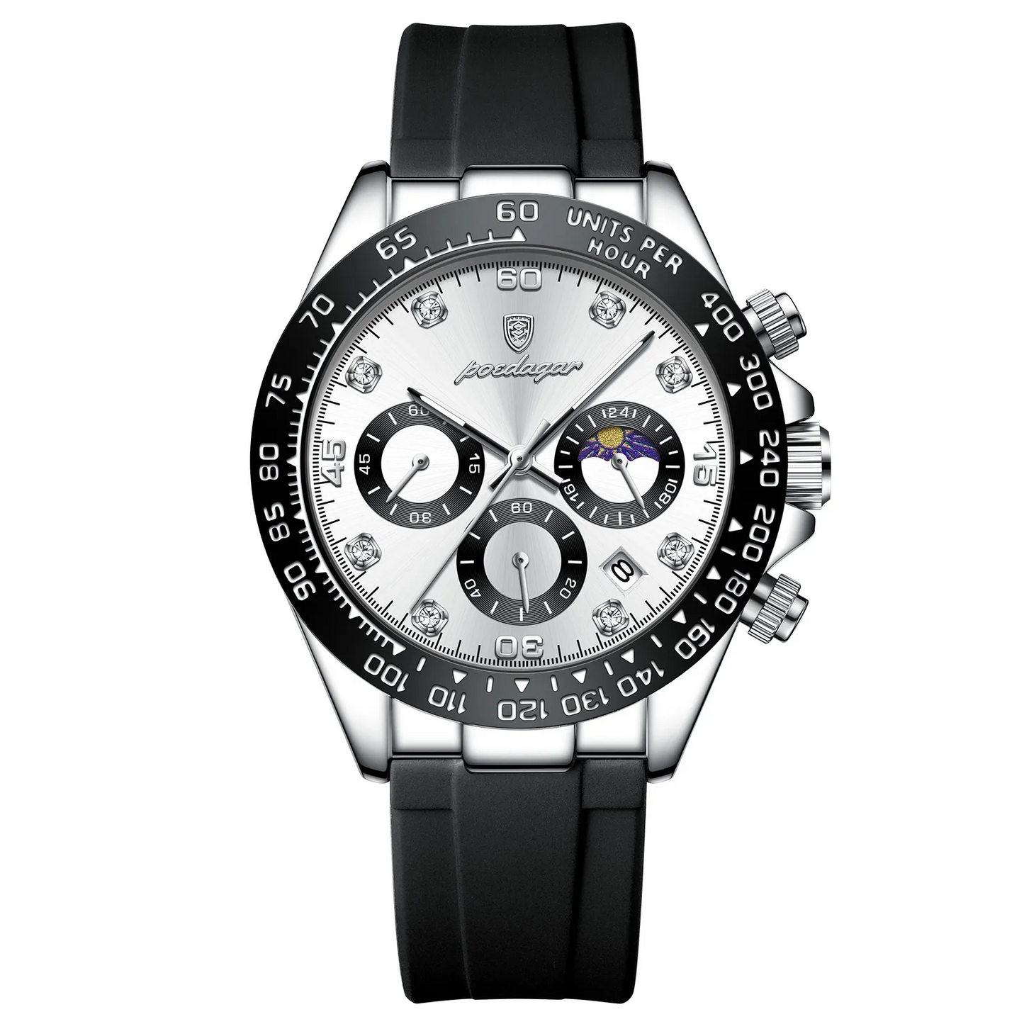 Montre Velorum argent 3d