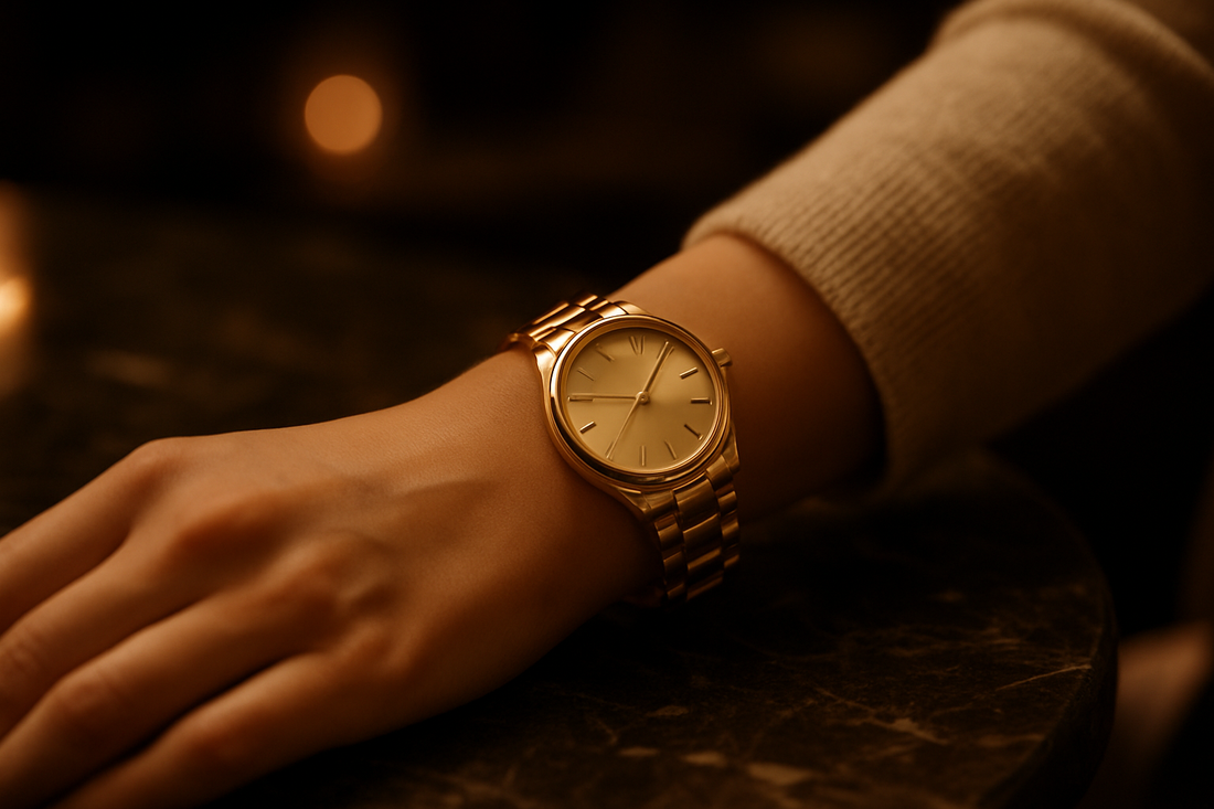 gold watches for ladies