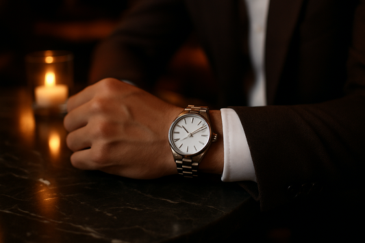 silver watches for men