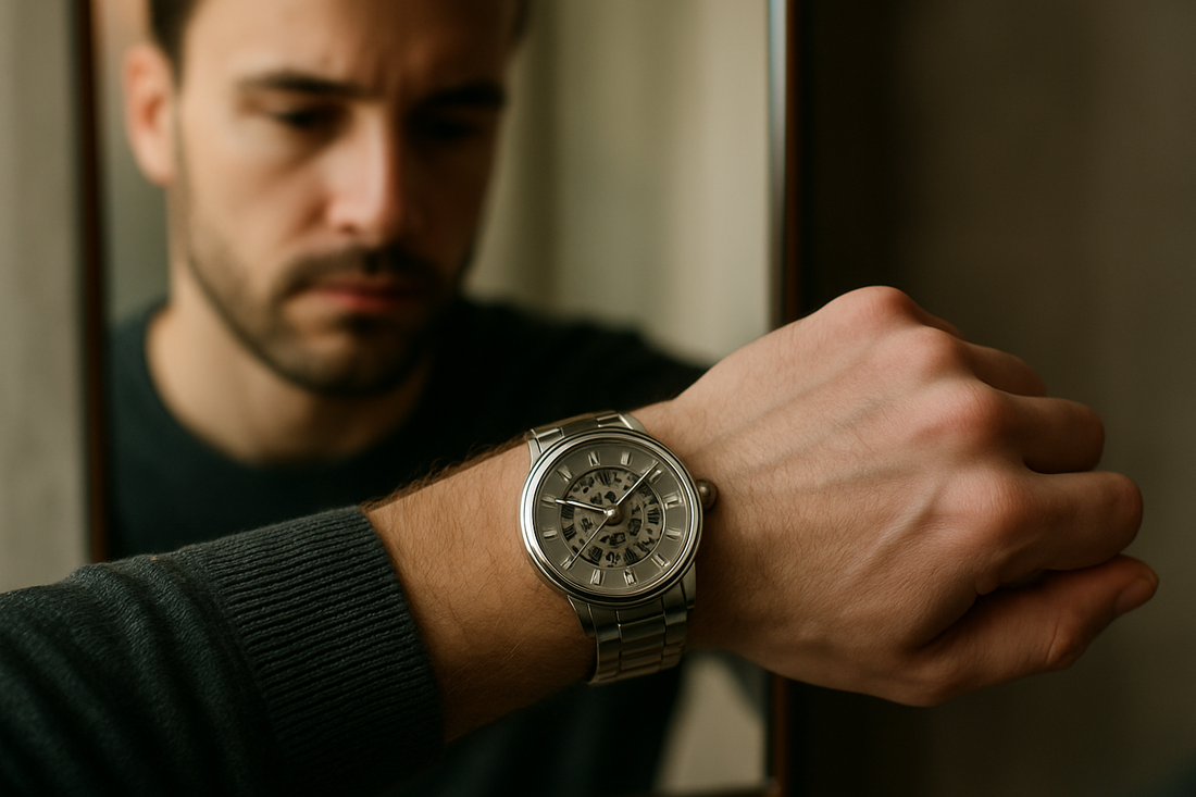 skeleton watch men