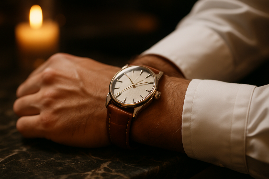 brown strap mens watches