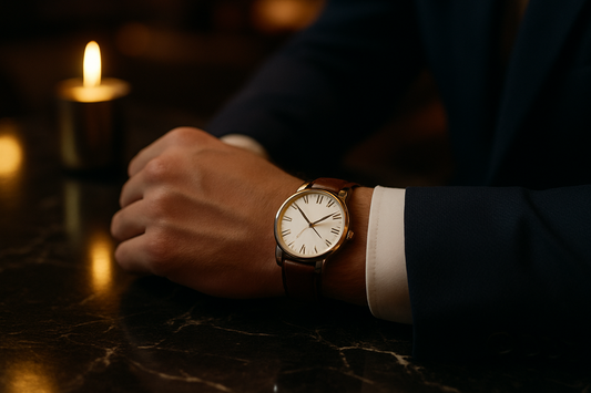 leather watches for men
