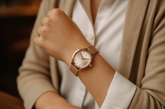 watches rose gold women