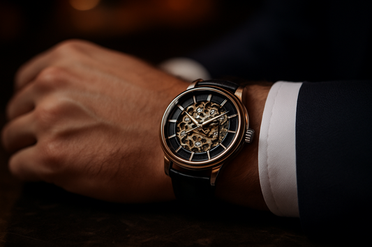 skeleton watches for men