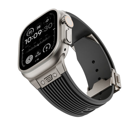 Correa de silicona ejecutiva para Apple Watch – Diseño premium