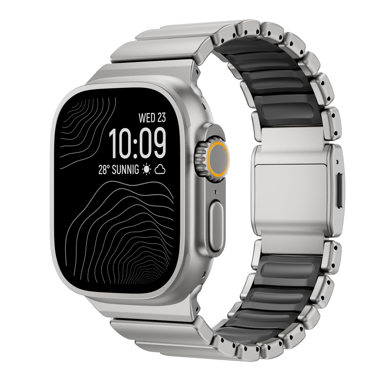 Correa Titanium Pro para Apple Watch Ultra – Rendimiento Premium GEMINI