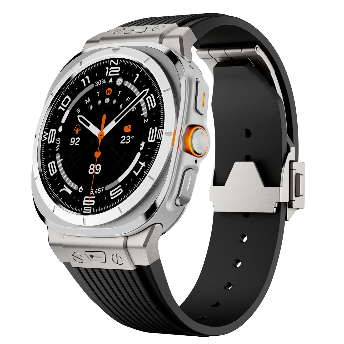 Correa Ejecutiva de Silicona para Samsung Watch Ultra – Diseño Premium