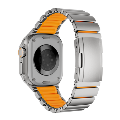 Correa de titanio para Apple Watch Ultra – Diseño prémium GEMINI Sport