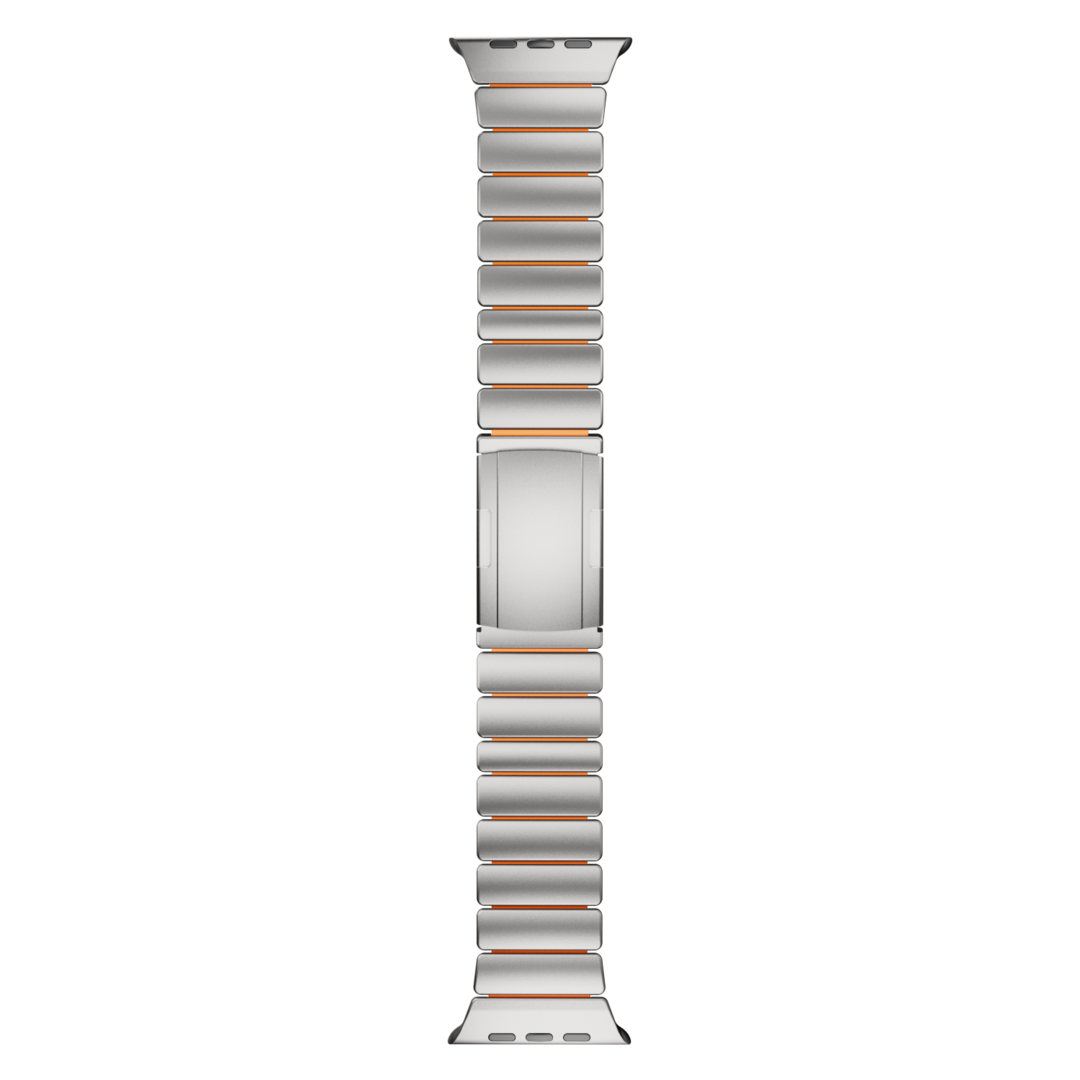 Correa de titanio para Apple Watch Ultra – Diseño prémium GEMINI Sport