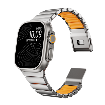 Correa Titanium Pro para Apple Watch Ultra – Rendimiento Premium GEMINI