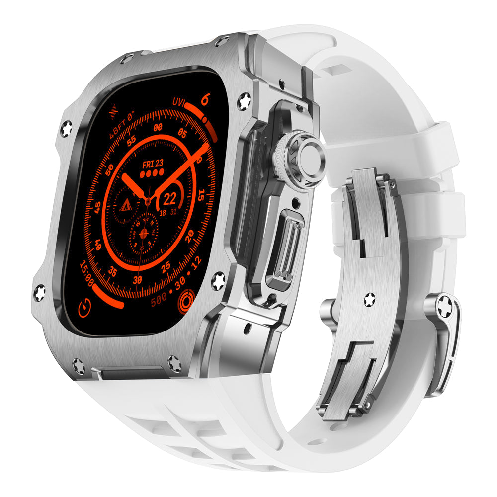 Apple Watch Ultra Caja de Acero Inoxidable – RM7015 Silver Vanguard