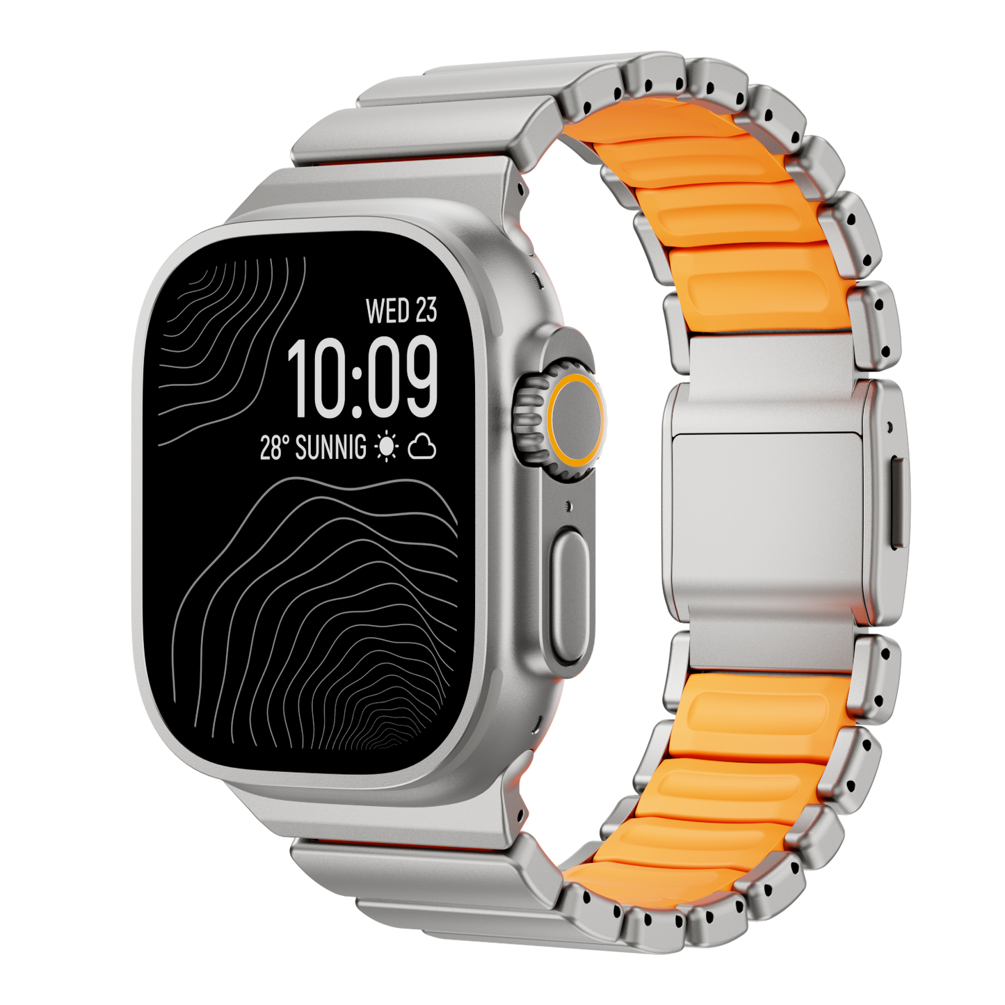 Correa Titanium Pro para Apple Watch Ultra – Rendimiento Premium GEMINI