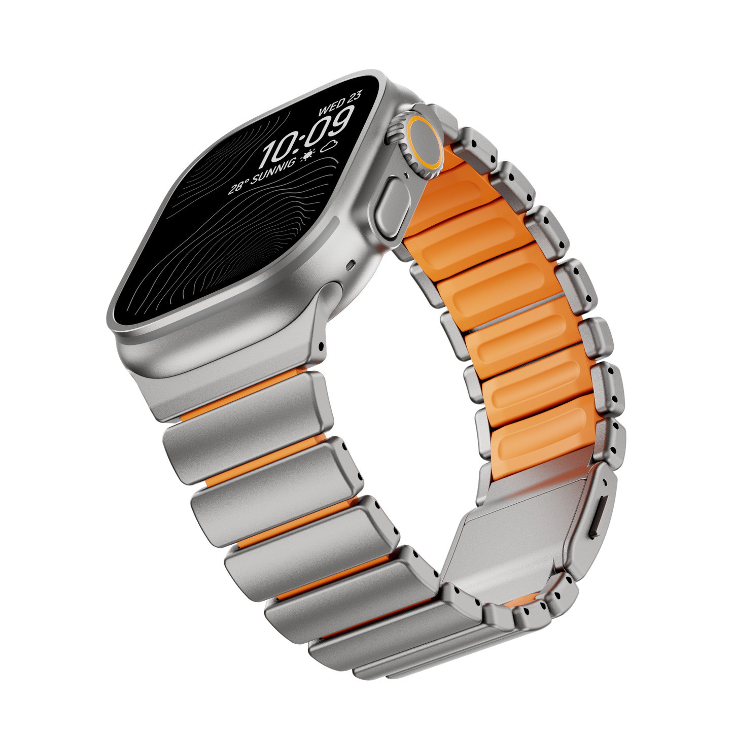 Correa Titanium Pro para Apple Watch Ultra – Rendimiento Premium GEMINI