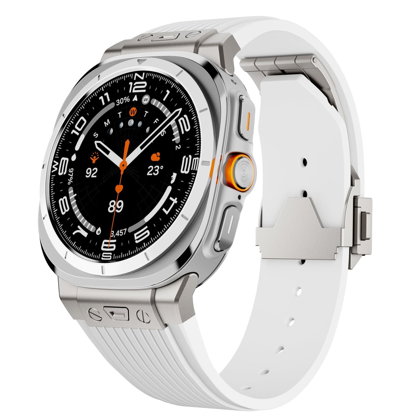 Correa Ejecutiva de Silicona para Samsung Watch Ultra – Diseño Premium