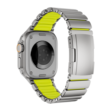 Correa de titanio para Apple Watch Ultra – Diseño prémium GEMINI Sport