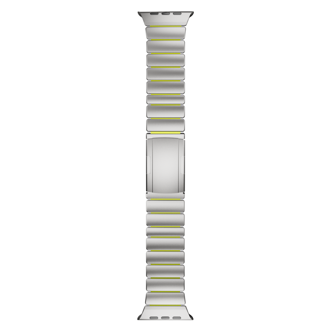 Correa de titanio para Apple Watch Ultra – Diseño prémium GEMINI Sport
