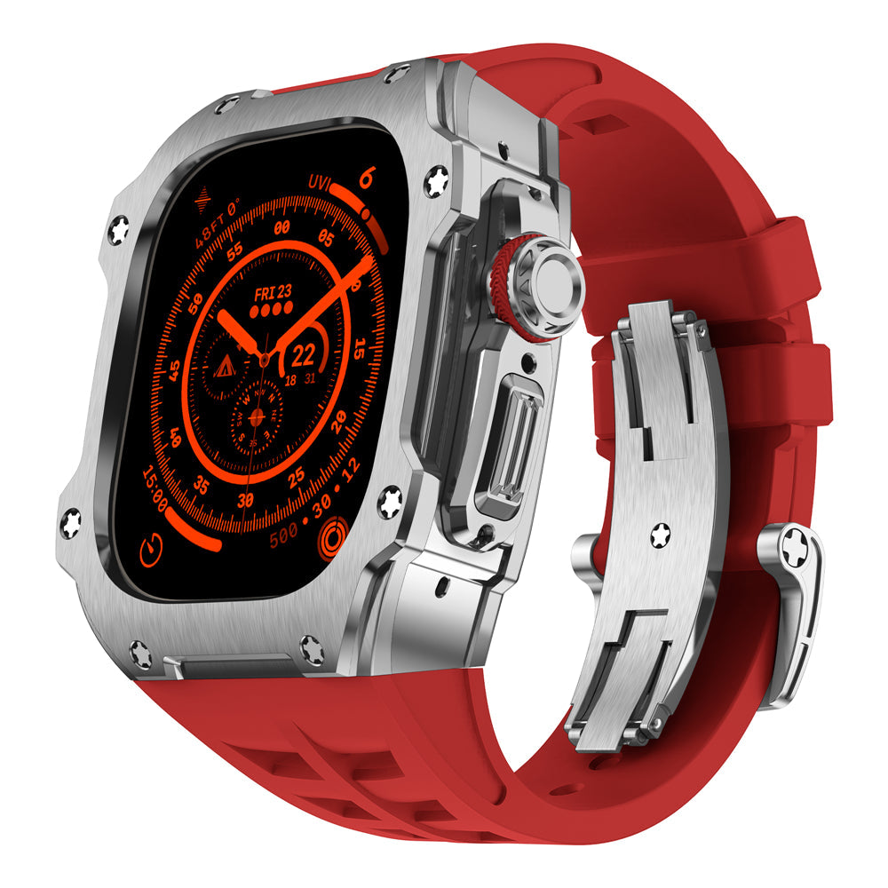 Apple Watch Ultra Caja de Acero Inoxidable – RM7015 Silver Vanguard