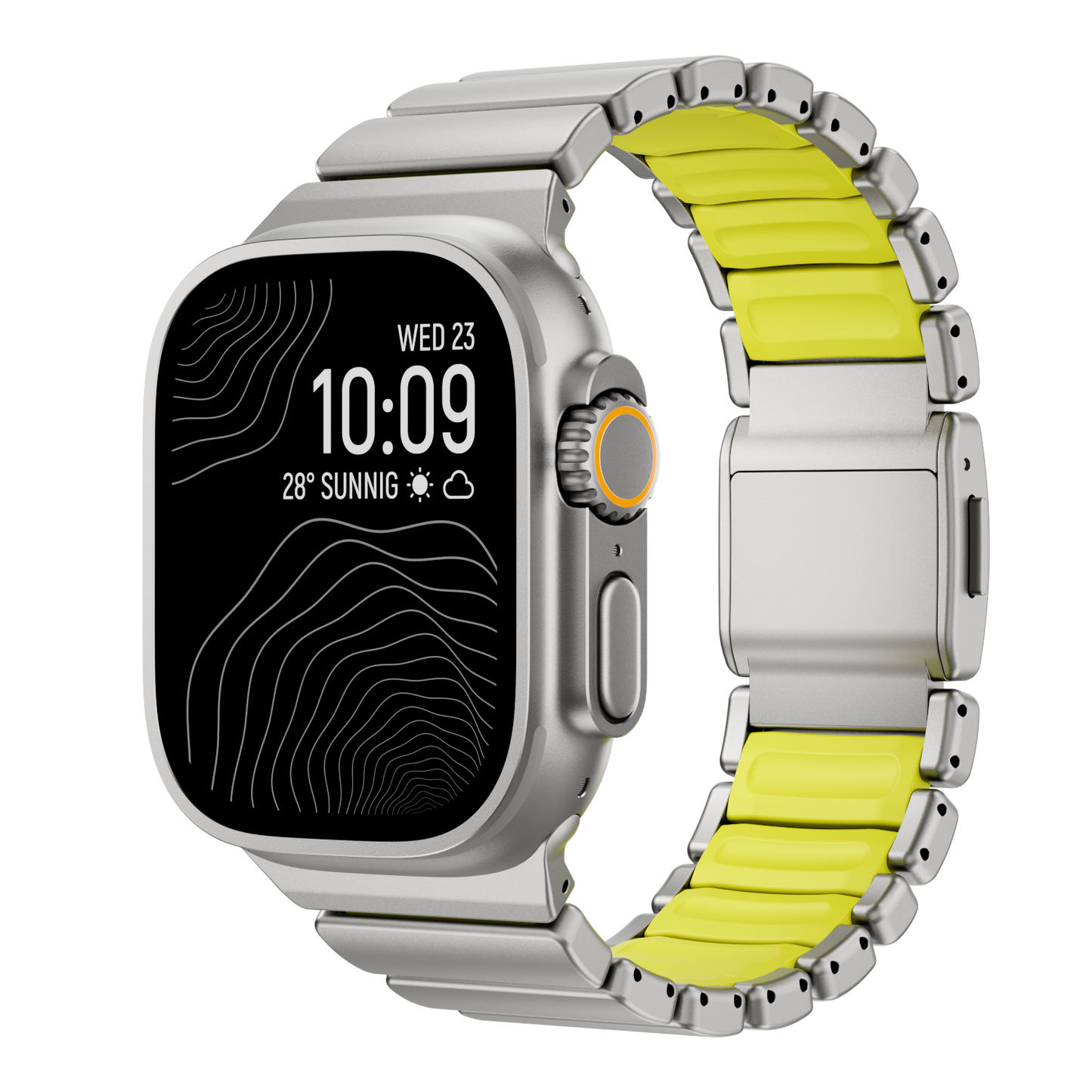 Correa Titanium Pro para Apple Watch Ultra – Rendimiento Premium GEMINI