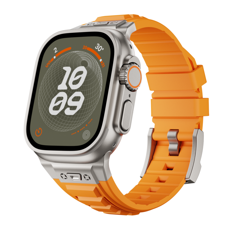 Correa de silicona táctica para Apple Watch – Serie FlexFit