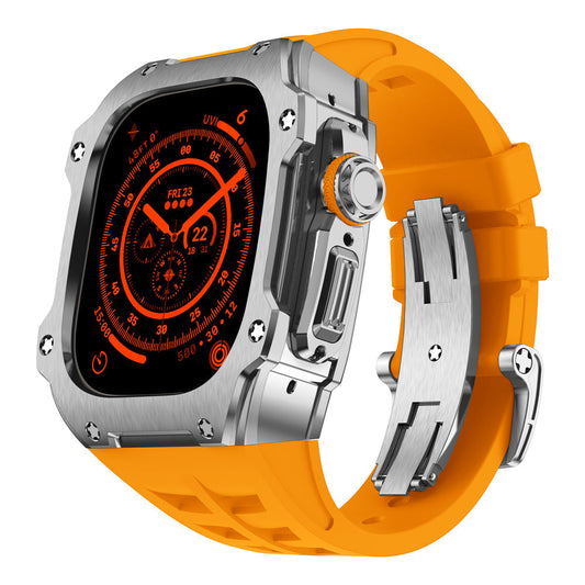 Apple Watch Ultra Stainless Steel Case – RM7015 Silver Vanguard