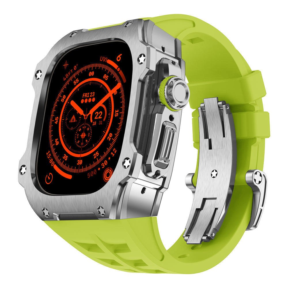 Apple Watch Ultra Caja de Acero Inoxidable – RM7015 Silver Vanguard