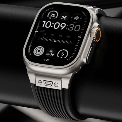 Correa de silicona ejecutiva para Apple Watch – Diseño premium