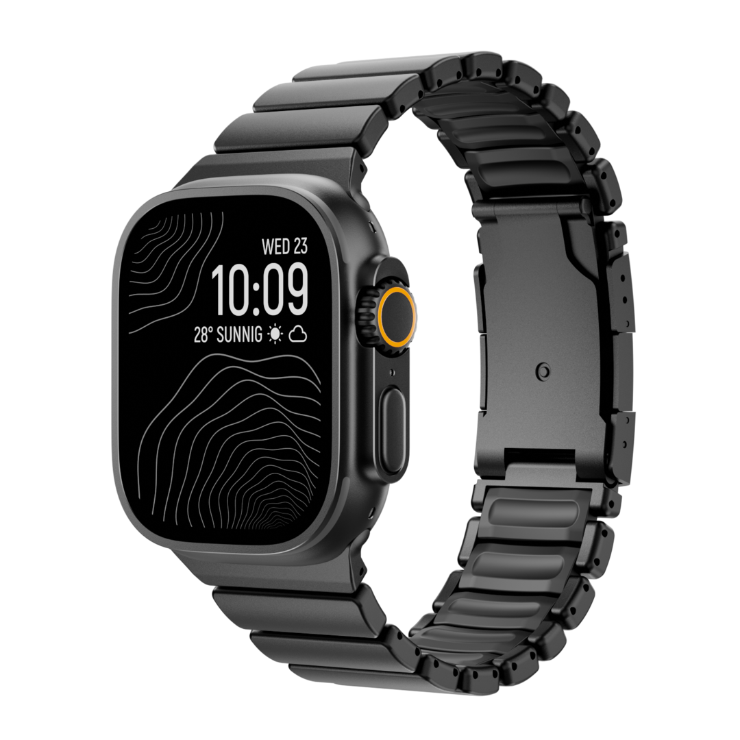 Correa de titanio para Apple Watch Ultra – Diseño prémium GEMINI Sport