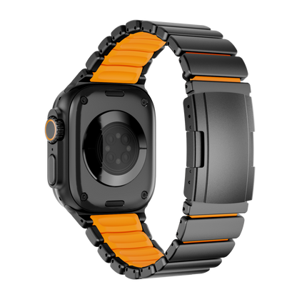 Correa de titanio para Apple Watch Ultra – Diseño prémium GEMINI Sport