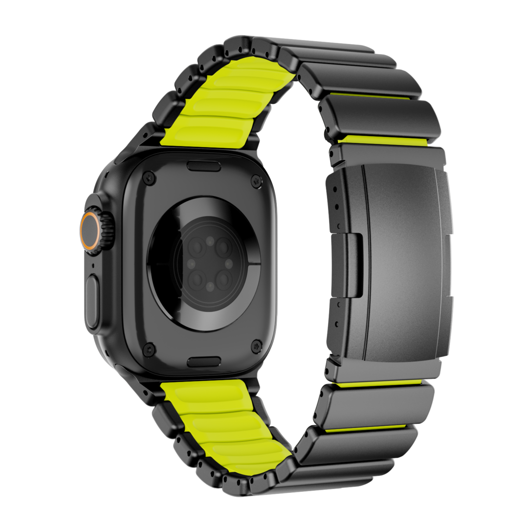 Correa de titanio para Apple Watch Ultra – Diseño prémium GEMINI Sport