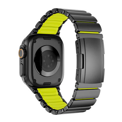 Correa de titanio para Apple Watch Ultra – Diseño prémium GEMINI Sport