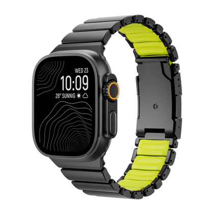 Correa de titanio para Apple Watch Ultra – Diseño prémium GEMINI Sport