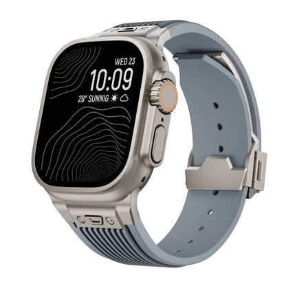 Correa de silicona ejecutiva para Apple Watch – Diseño premium