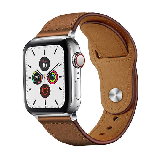 Premium Leather Loop Apple Watch Strap – Elegant Everyday Style