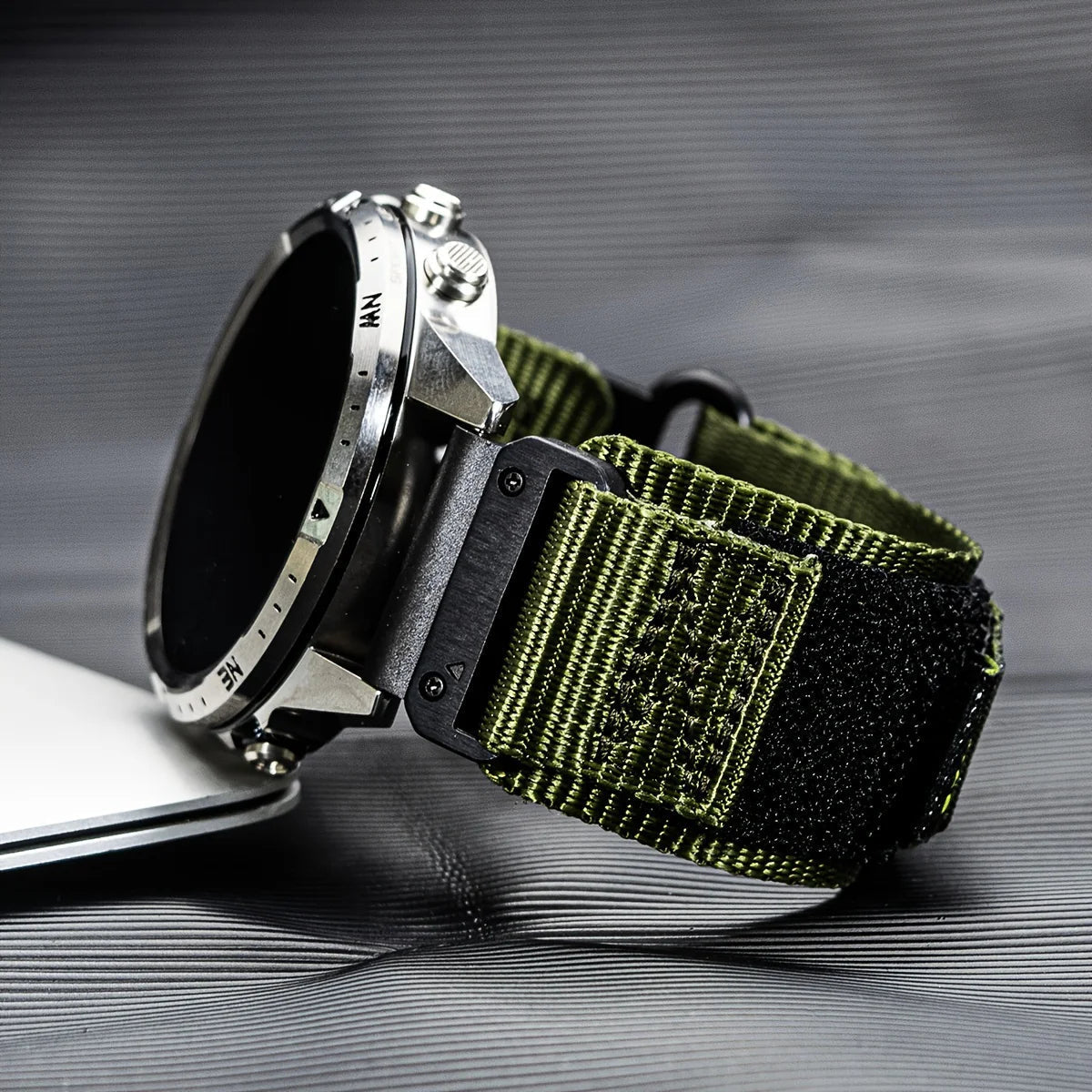 Garmin QuickFit Nylon Canvas Loop Velcro Band