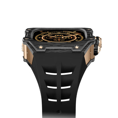 Caja de fibra de carbono para Apple Watch Ultra – RM7015 Edición Titanio