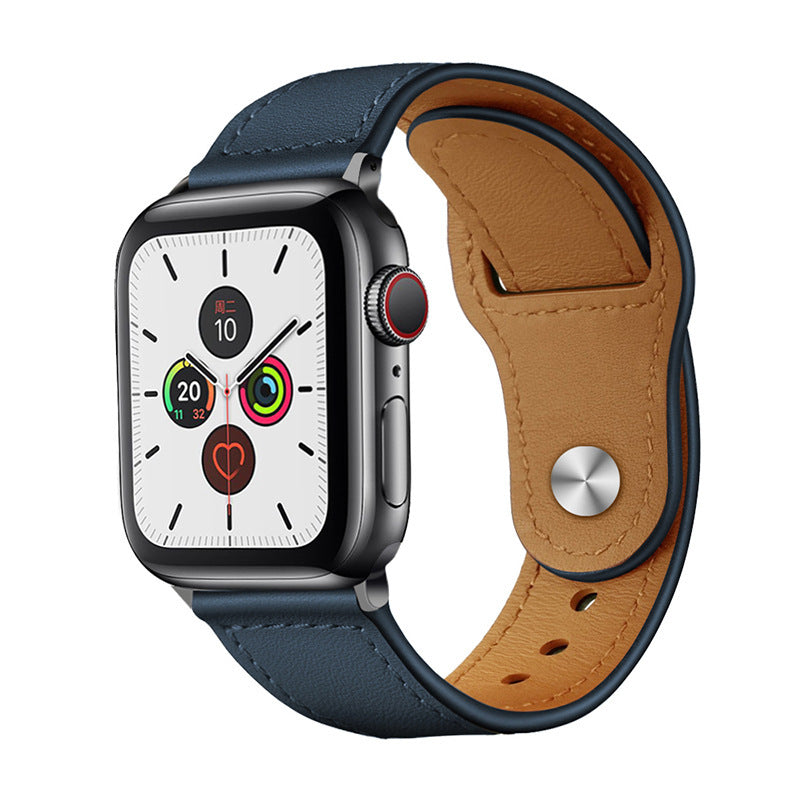 Premium Leather Loop Apple Watch Strap – Elegant Everyday Style