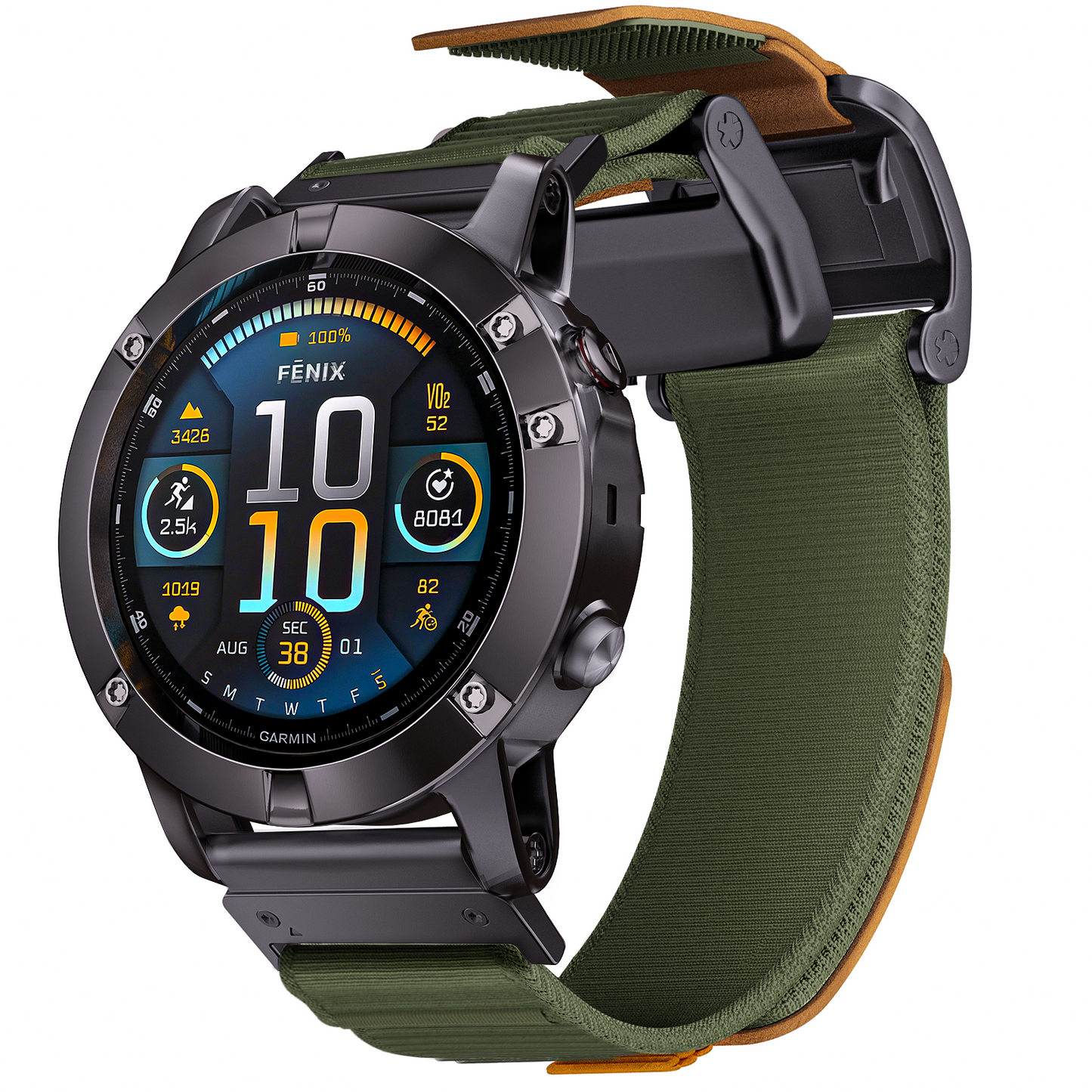 Correa de nailon magnética Garmin QuickFit Fearless 2.0