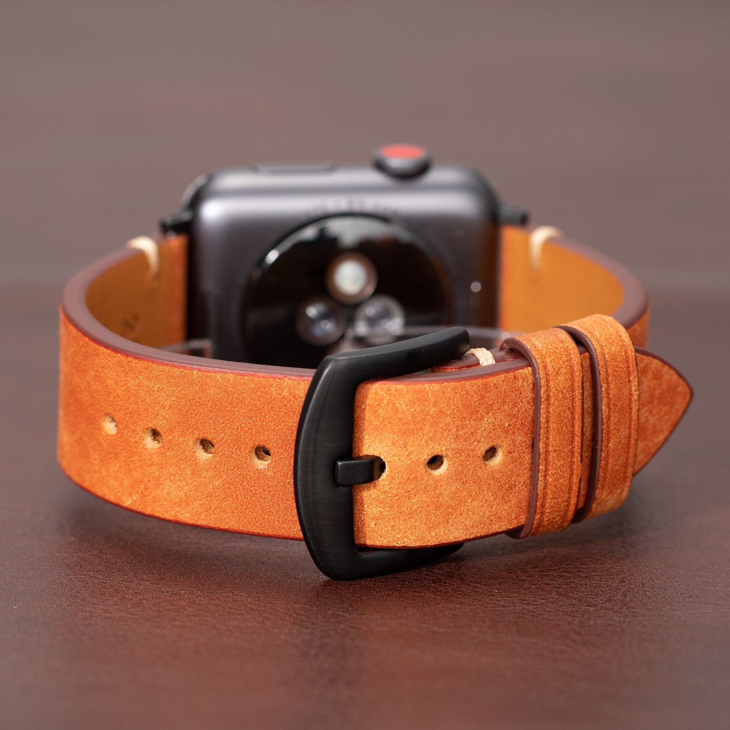 Premium Men’s Apple Watch Leather Band – Elegant Design for Everyday Wear