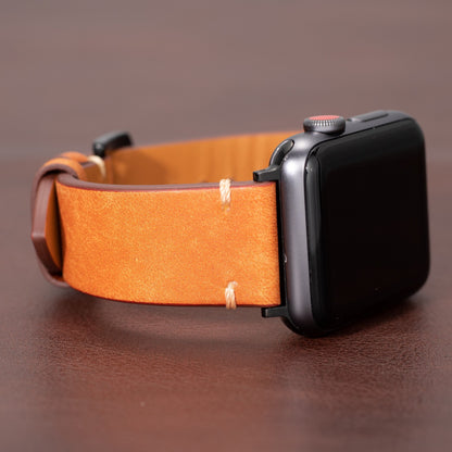 Premium Men’s Apple Watch Leather Band – Elegant Design for Everyday Wear