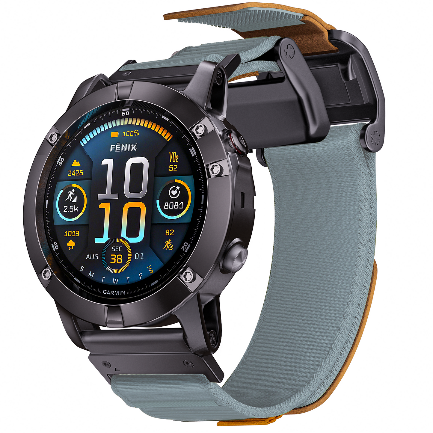 Correa de nailon magnética Garmin QuickFit Fearless 2.0