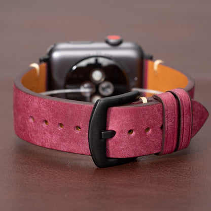 Premium Men’s Apple Watch Leather Band – Elegant Design for Everyday Wear