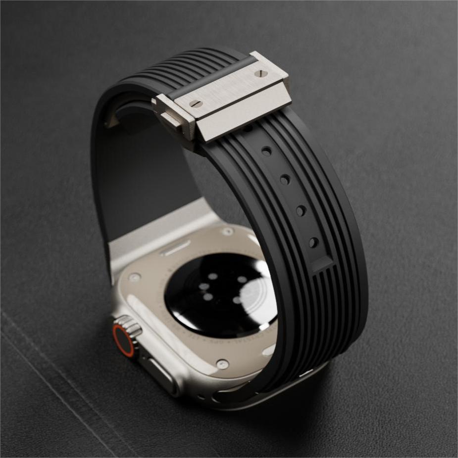 Correa de silicona ejecutiva para Apple Watch – Diseño premium