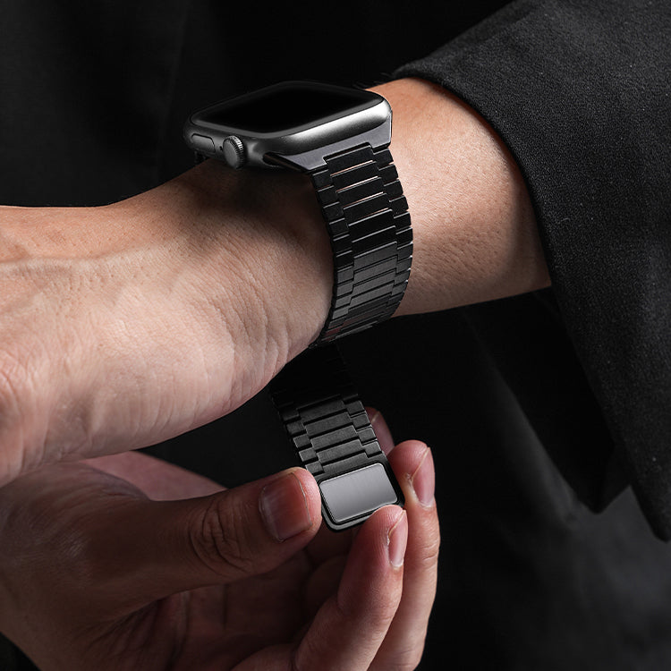 Correa de acero inoxidable para Apple Watch – Edición Bamboo Link