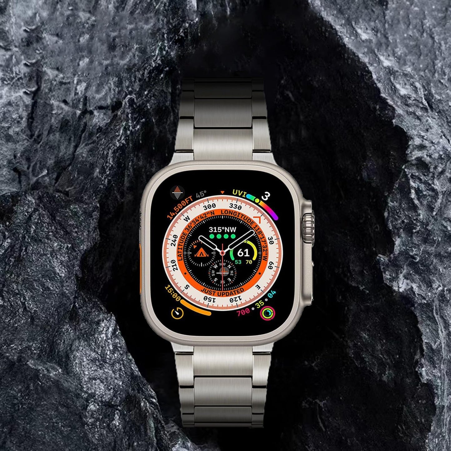 Correa de titanio para Apple Watch – Correa de titanio edición Pro