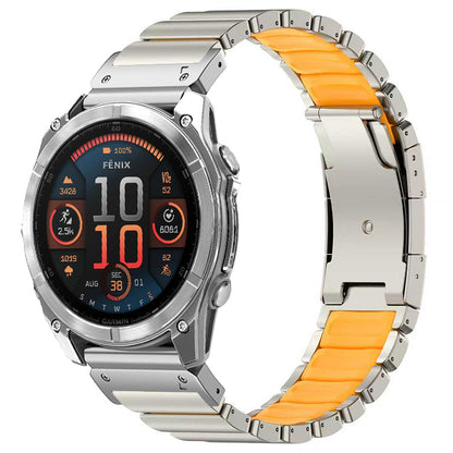 Correa de titanio para Garmin QuickFit – GEMINI Sport Premium
