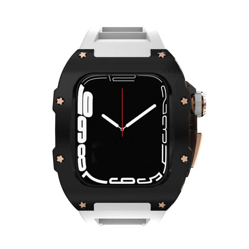 Caja para Apple Watch Serie RM 9009 - Negra y Oro