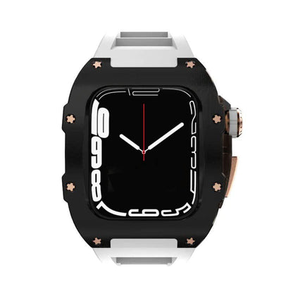 Caja para Apple Watch Serie RM 9009 - Negra y Oro